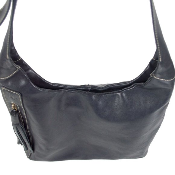 ROBERT  PIETRI Spain Side Zipper Leather Shoulder Hobo Bag - Picture 4 of 12